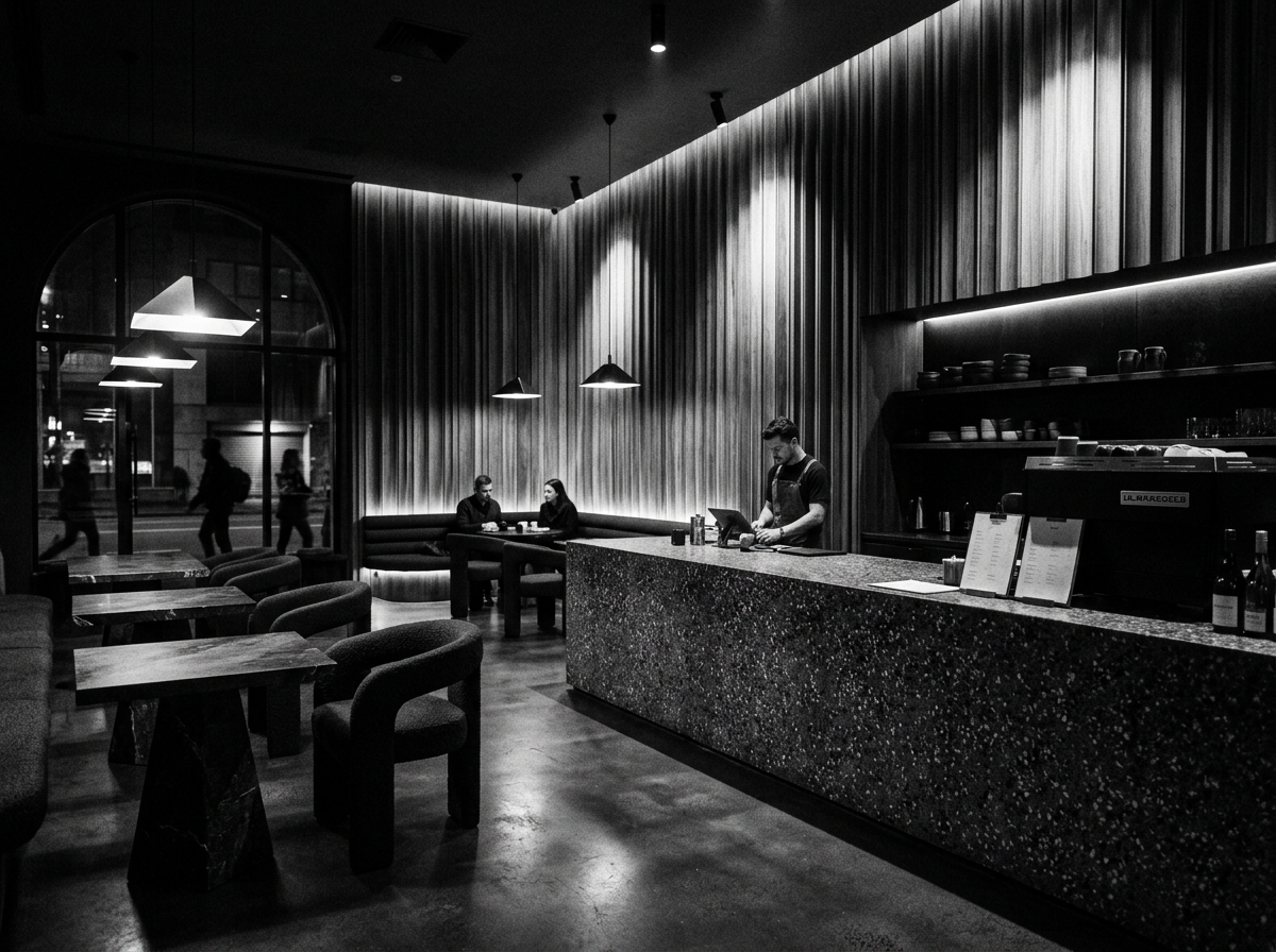 Avlu Cafe & Lounge - Cafe & Restoran İç Mimarisi